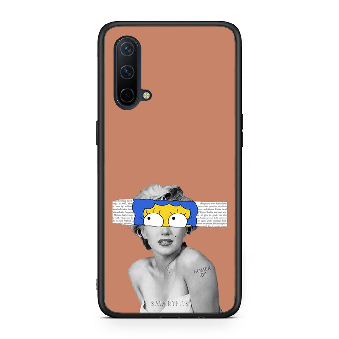 OnePlus Nord CE 5G Sim Merilyn θήκη από τη Smartfits με σχέδιο στο πίσω μέρος και μαύρο περίβλημα | Smartphone case with colorful back and black bezels by Smartfits