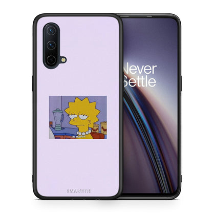 Θήκη OnePlus Nord CE 5G So Happy από τη Smartfits με σχέδιο στο πίσω μέρος και μαύρο περίβλημα | OnePlus Nord CE 5G So Happy case with colorful back and black bezels