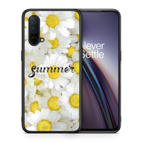 Thumbnail for Θήκη OnePlus Nord CE 5G Summer Daisies από τη Smartfits με σχέδιο στο πίσω μέρος και μαύρο περίβλημα | OnePlus Nord CE 5G Summer Daisies case with colorful back and black bezels