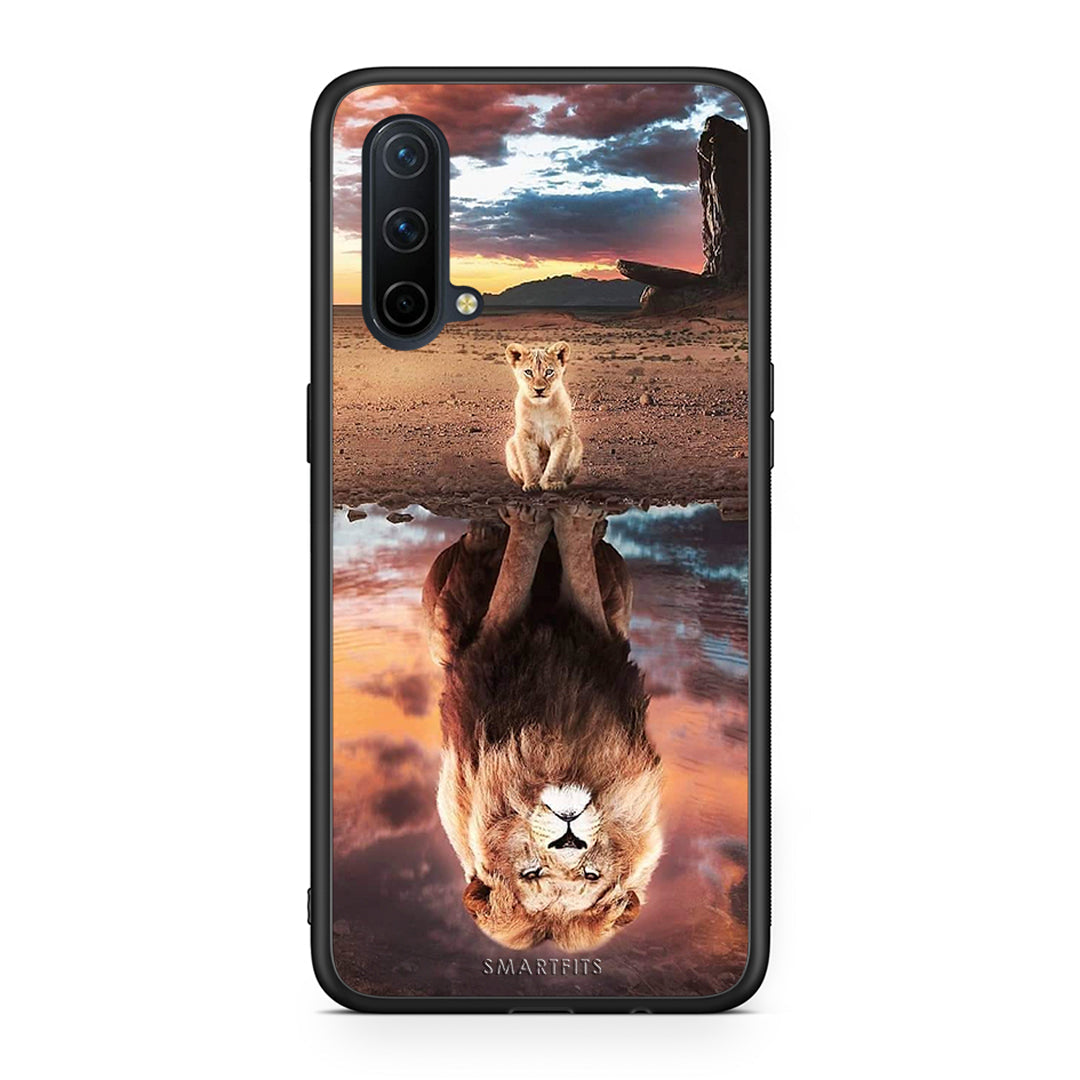 OnePlus Nord CE 5G Sunset Dreams Θήκη Αγίου Βαλεντίνου από τη Smartfits με σχέδιο στο πίσω μέρος και μαύρο περίβλημα | Smartphone case with colorful back and black bezels by Smartfits