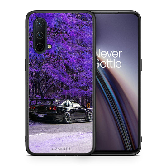 Θήκη Αγίου Βαλεντίνου OnePlus Nord CE 5G Super Car από τη Smartfits με σχέδιο στο πίσω μέρος και μαύρο περίβλημα | OnePlus Nord CE 5G Super Car case with colorful back and black bezels