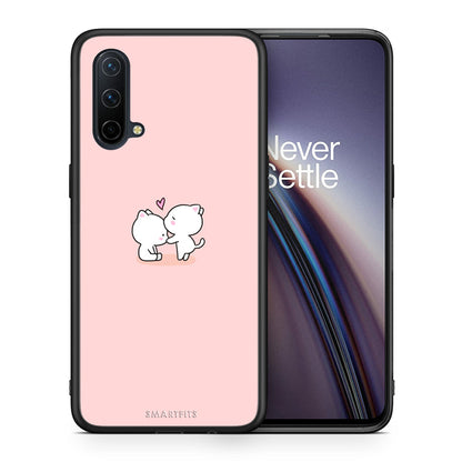 Θήκη OnePlus Nord CE 5G Love Valentine από τη Smartfits με σχέδιο στο πίσω μέρος και μαύρο περίβλημα | OnePlus Nord CE 5G Love Valentine case with colorful back and black bezels