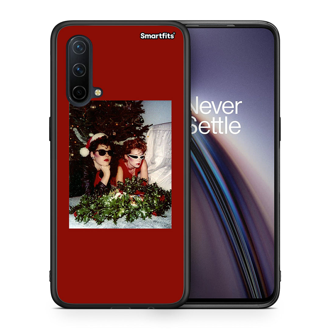 Θήκη OnePlus Nord CE 5G Waiting For Xmas από τη Smartfits με σχέδιο στο πίσω μέρος και μαύρο περίβλημα | OnePlus Nord CE 5G Waiting For Xmas case with colorful back and black bezels