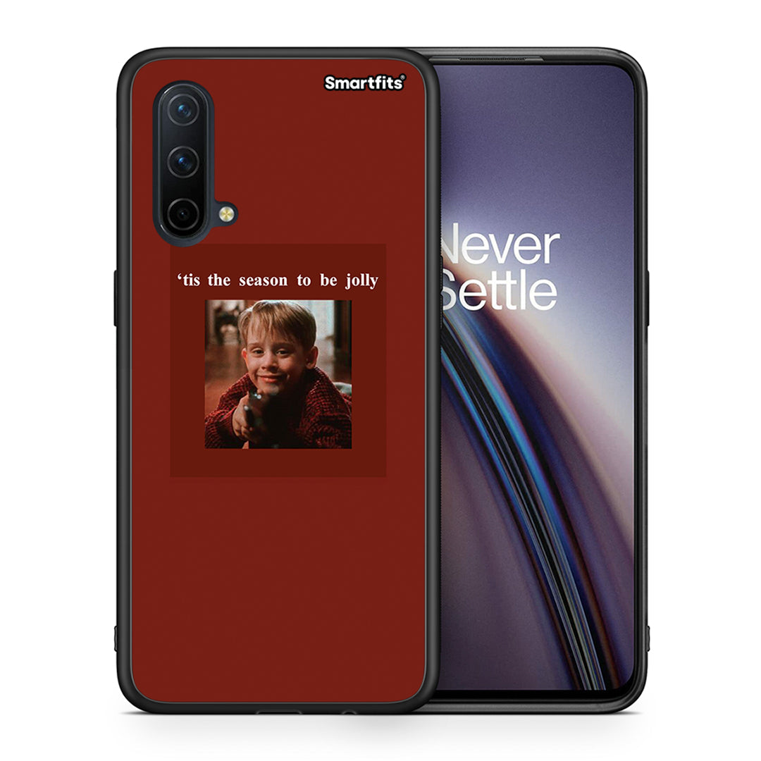 Θήκη OnePlus Nord CE 5G Xmas Ultimate Spirit από τη Smartfits με σχέδιο στο πίσω μέρος και μαύρο περίβλημα | OnePlus Nord CE 5G Xmas Ultimate Spirit case with colorful back and black bezels