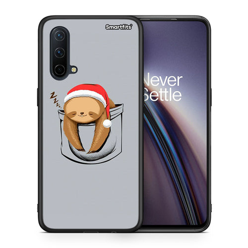 Θήκη OnePlus Nord CE 5G Xmas Zzzz από τη Smartfits με σχέδιο στο πίσω μέρος και μαύρο περίβλημα | OnePlus Nord CE 5G Xmas Zzzz case with colorful back and black bezels