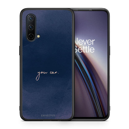 Θήκη OnePlus Nord CE 5G You Can από τη Smartfits με σχέδιο στο πίσω μέρος και μαύρο περίβλημα | OnePlus Nord CE 5G You Can case with colorful back and black bezels