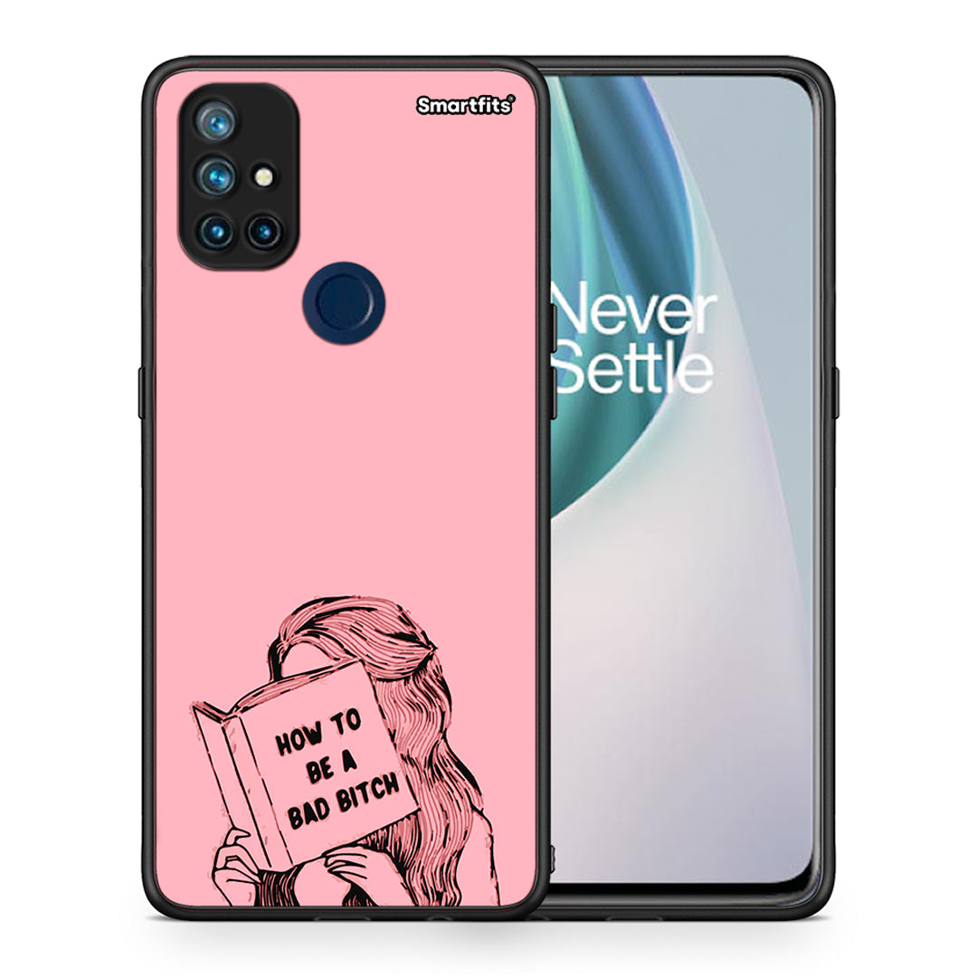 Θήκη OnePlus Nord N10 5G Bad Bitch από τη Smartfits με σχέδιο στο πίσω μέρος και μαύρο περίβλημα | OnePlus Nord N10 5G Bad Bitch case with colorful back and black bezels