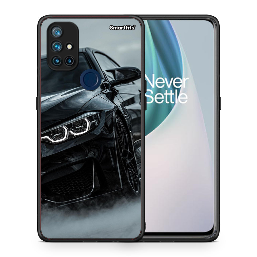 Θήκη OnePlus Nord N10 5G Black BMW από τη Smartfits με σχέδιο στο πίσω μέρος και μαύρο περίβλημα | OnePlus Nord N10 5G Black BMW case with colorful back and black bezels