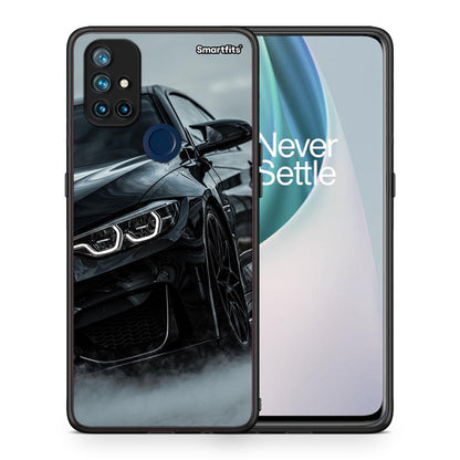 Θήκη OnePlus Nord N10 5G Black BMW από τη Smartfits με σχέδιο στο πίσω μέρος και μαύρο περίβλημα | OnePlus Nord N10 5G Black BMW case with colorful back and black bezels