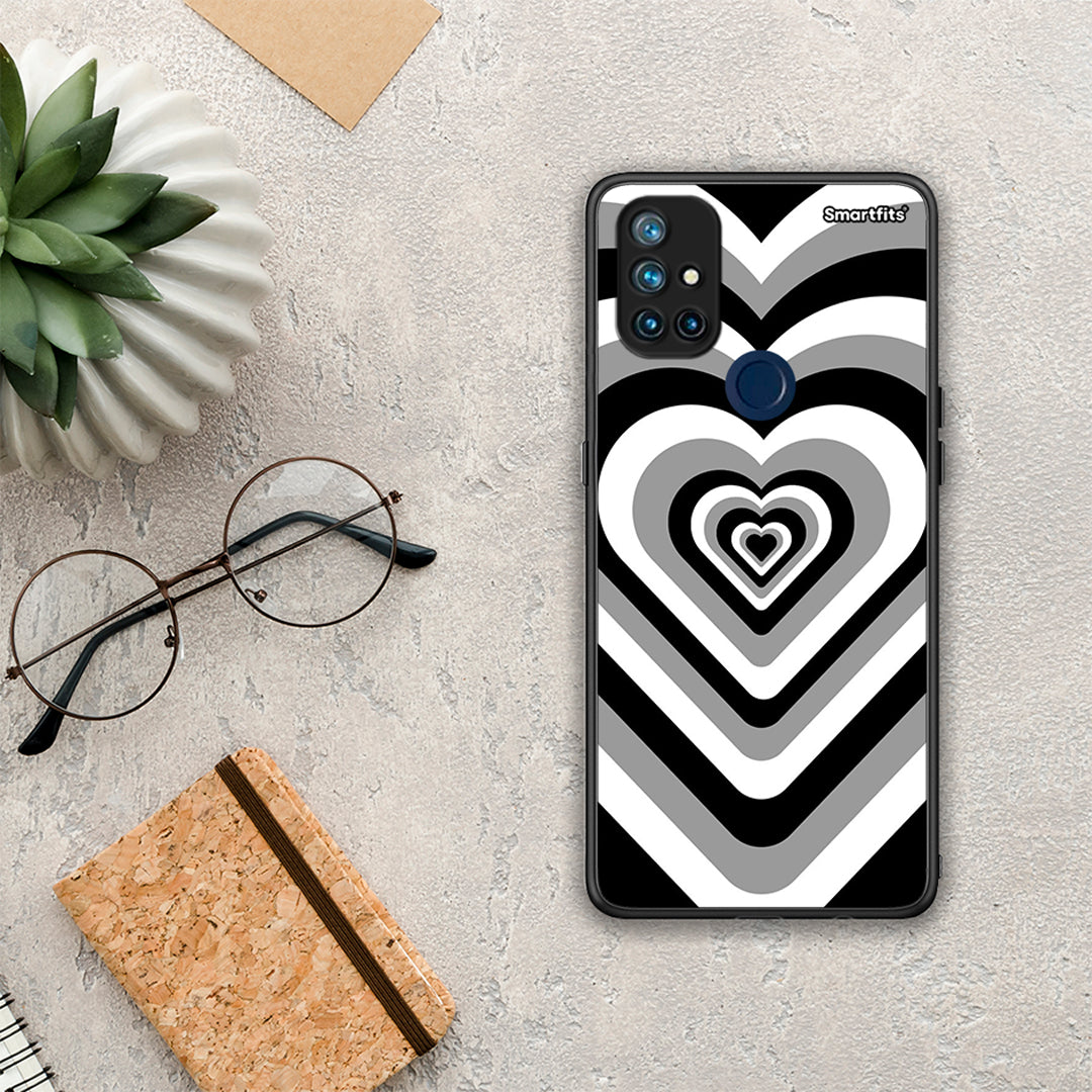 Black Hearts - OnePlus Nord N10 5G θήκη