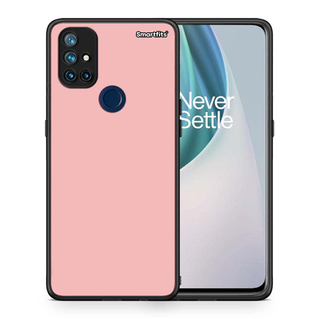 Θήκη OnePlus Nord N10 5G Nude Color από τη Smartfits με σχέδιο στο πίσω μέρος και μαύρο περίβλημα | OnePlus Nord N10 5G Nude Color case with colorful back and black bezels