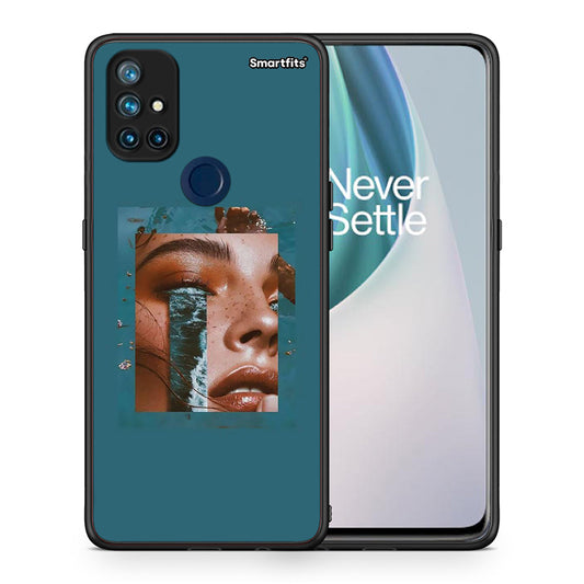 Θήκη OnePlus Nord N10 5G Cry An Ocean από τη Smartfits με σχέδιο στο πίσω μέρος και μαύρο περίβλημα | OnePlus Nord N10 5G Cry An Ocean case with colorful back and black bezels