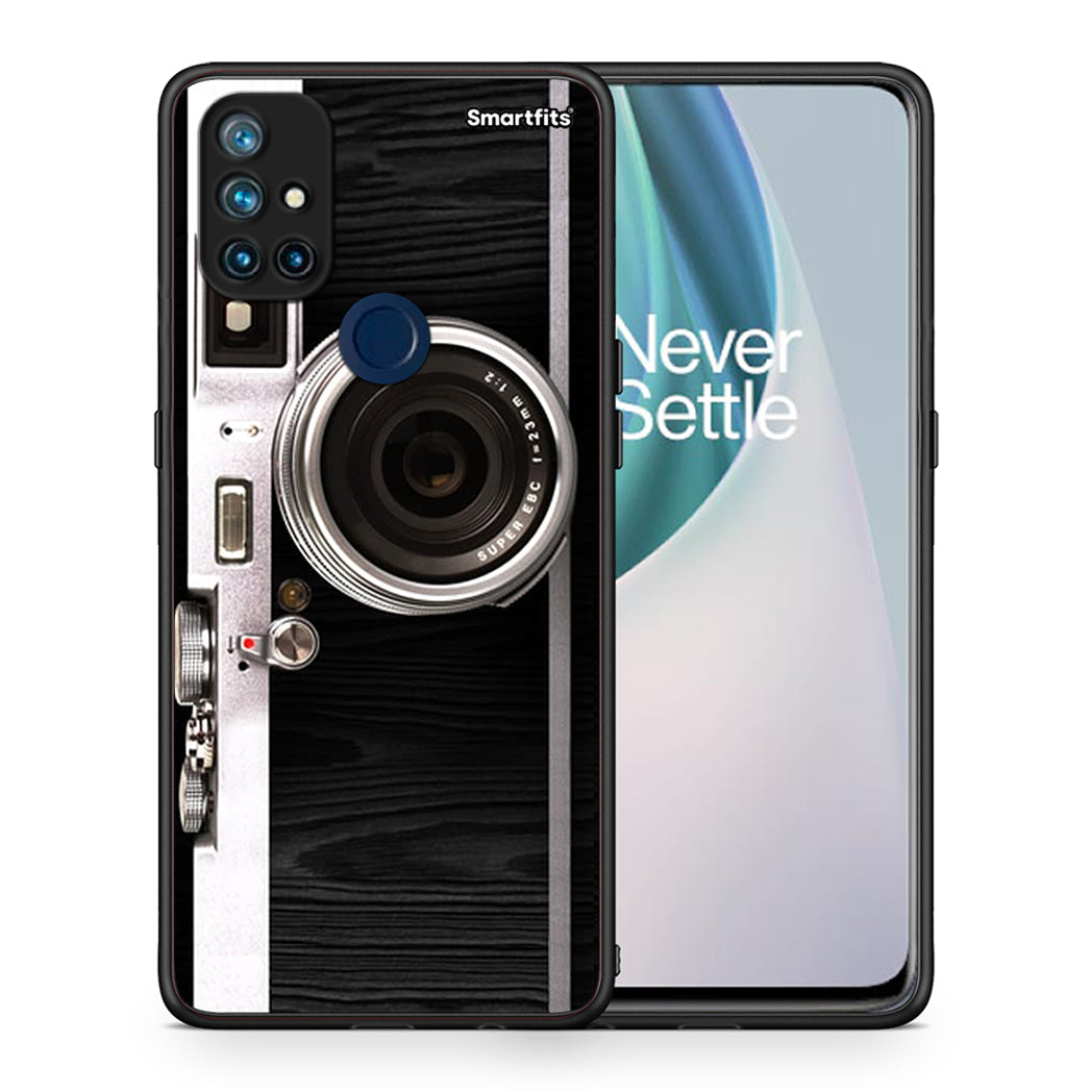 Θήκη OnePlus Nord N10 5G Emily In Paris από τη Smartfits με σχέδιο στο πίσω μέρος και μαύρο περίβλημα | OnePlus Nord N10 5G Emily In Paris case with colorful back and black bezels