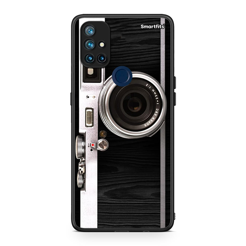 OnePlus Nord N10 5G Emily In Paris θήκη από τη Smartfits με σχέδιο στο πίσω μέρος και μαύρο περίβλημα | Smartphone case with colorful back and black bezels by Smartfits