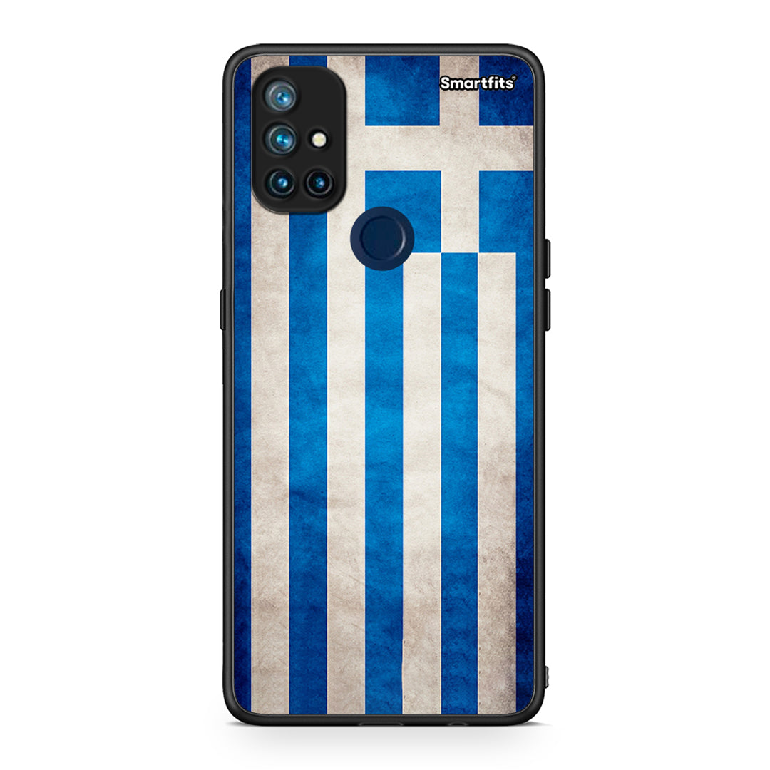 4 - OnePlus Nord N10 5G Greeek Flag case, cover, bumper