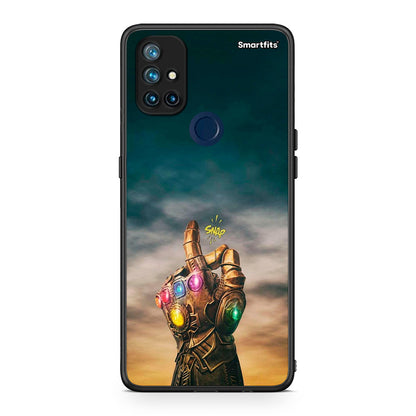 OnePlus Nord N10 5G Infinity Snap θήκη από τη Smartfits με σχέδιο στο πίσω μέρος και μαύρο περίβλημα | Smartphone case with colorful back and black bezels by Smartfits