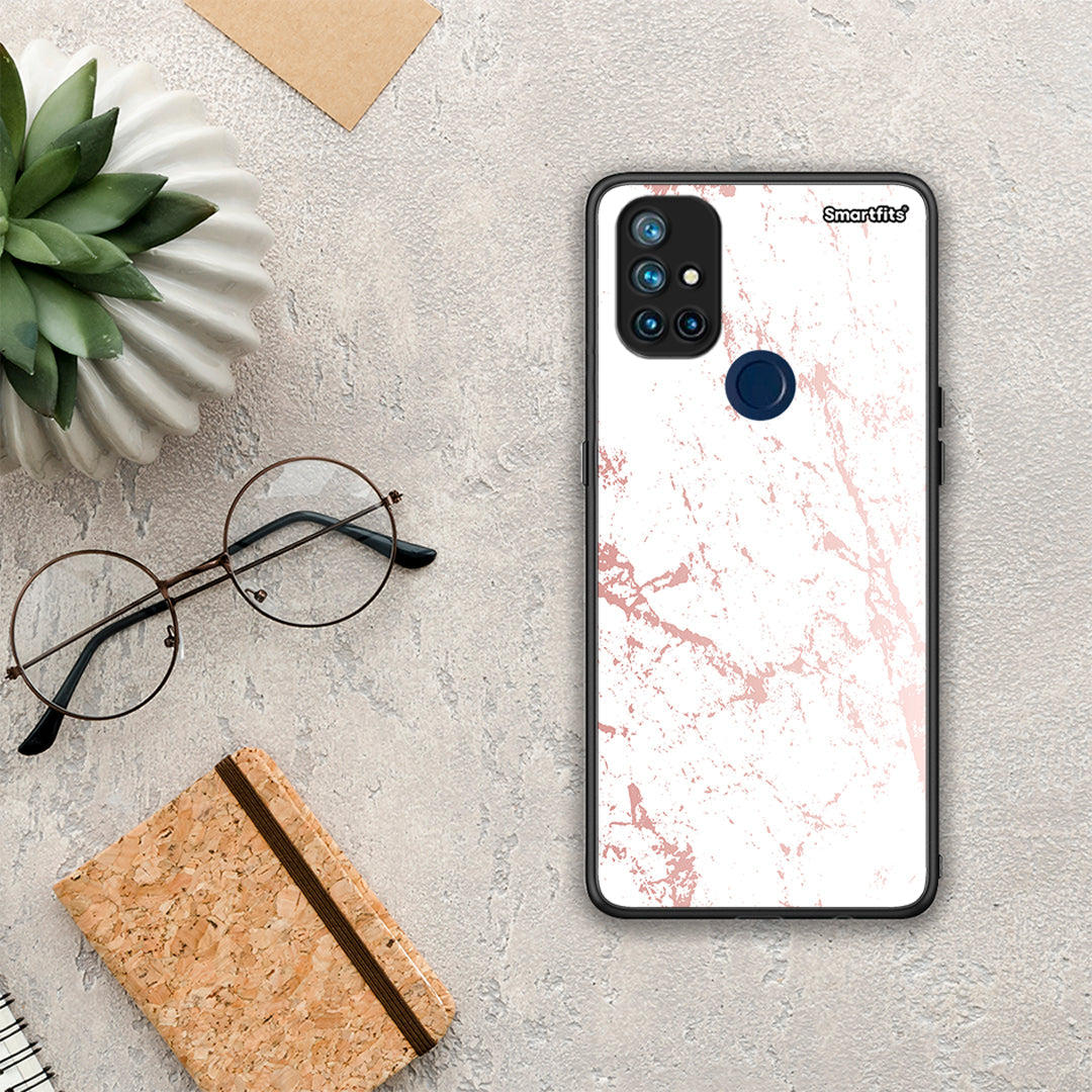 Marble Pink Splash - OnePlus Nord N10 5G θήκη