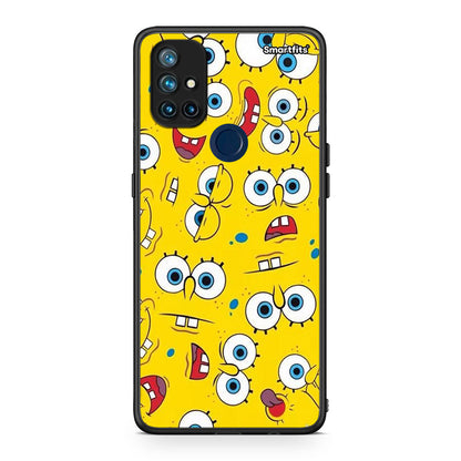 4 - OnePlus Nord N10 5G Sponge PopArt case, cover, bumper