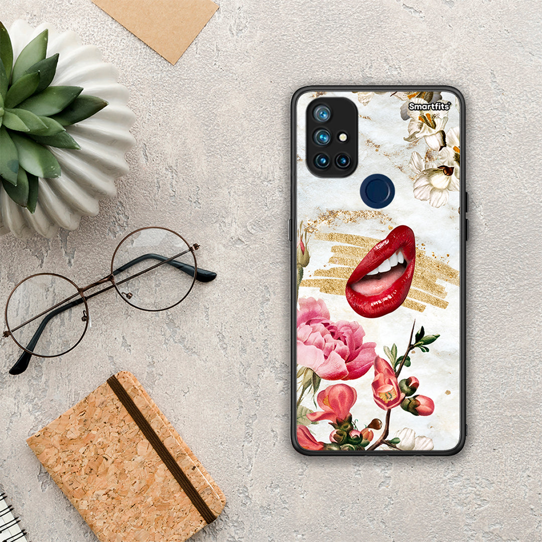 Red Lips - OnePlus Nord N10 5G θήκη