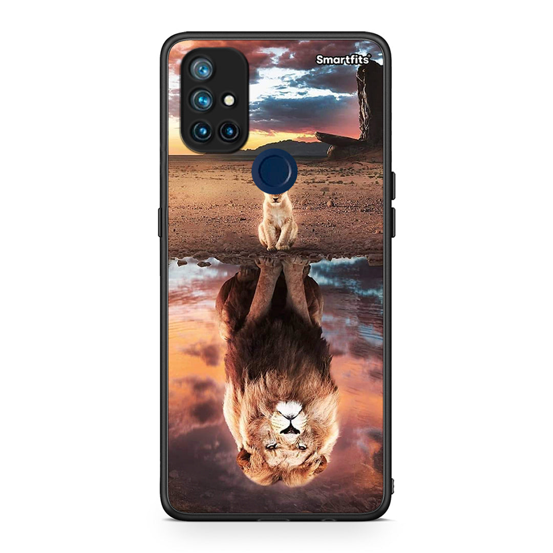 OnePlus Nord N10 5G Sunset Dreams Θήκη Αγίου Βαλεντίνου από τη Smartfits με σχέδιο στο πίσω μέρος και μαύρο περίβλημα | Smartphone case with colorful back and black bezels by Smartfits