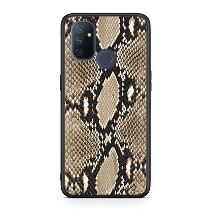 23 - OnePlus Nord N100 Fashion Snake Animal case, cover, bumper