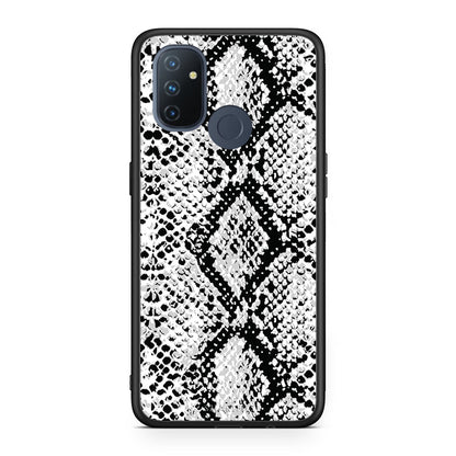 24 - OnePlus Nord N100 White Snake Animal case, cover, bumper