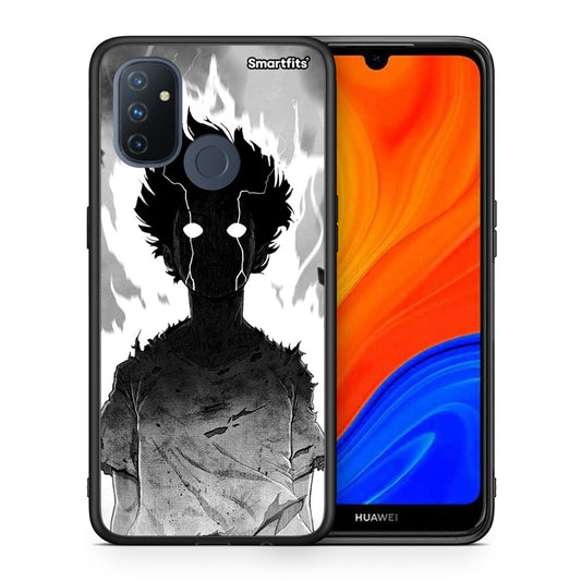 Θήκη OnePlus Nord N100 Anime Boy από τη Smartfits με σχέδιο στο πίσω μέρος και μαύρο περίβλημα | OnePlus Nord N100 Anime Boy case with colorful back and black bezels