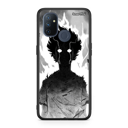 OnePlus Nord N100 Anime Boy Θήκη από τη Smartfits με σχέδιο στο πίσω μέρος και μαύρο περίβλημα | Smartphone case with colorful back and black bezels by Smartfits