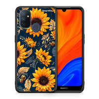 Thumbnail for Θήκη OnePlus Nord N100 Autumn Sunflowers από τη Smartfits με σχέδιο στο πίσω μέρος και μαύρο περίβλημα | OnePlus Nord N100 Autumn Sunflowers case with colorful back and black bezels