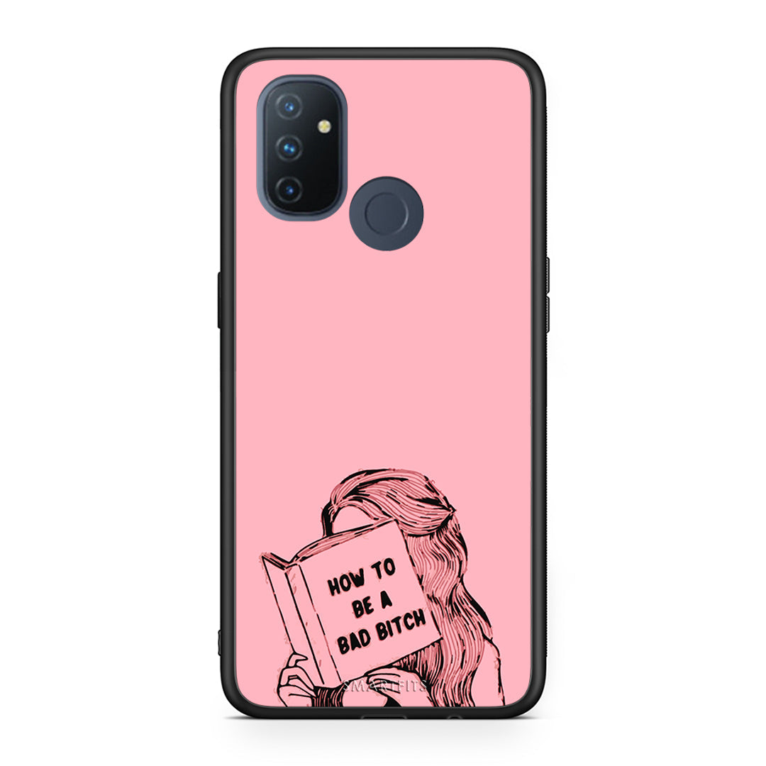 OnePlus Nord N100 Bad Bitch θήκη από τη Smartfits με σχέδιο στο πίσω μέρος και μαύρο περίβλημα | Smartphone case with colorful back and black bezels by Smartfits