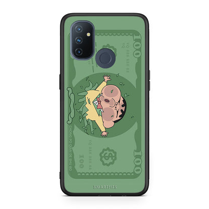 OnePlus Nord N100 Big Money Θήκη Αγίου Βαλεντίνου από τη Smartfits με σχέδιο στο πίσω μέρος και μαύρο περίβλημα | Smartphone case with colorful back and black bezels by Smartfits