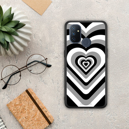 Black Hearts - OnePlus Nord N100 θήκη