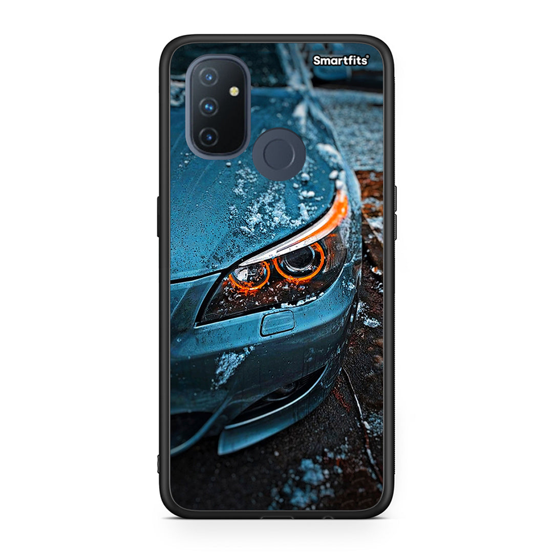 OnePlus Nord N100 Bmw E60 Θήκη από τη Smartfits με σχέδιο στο πίσω μέρος και μαύρο περίβλημα | Smartphone case with colorful back and black bezels by Smartfits