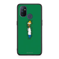 Thumbnail for OnePlus Nord N100 Bush Man Θήκη Αγίου Βαλεντίνου από τη Smartfits με σχέδιο στο πίσω μέρος και μαύρο περίβλημα | Smartphone case with colorful back and black bezels by Smartfits