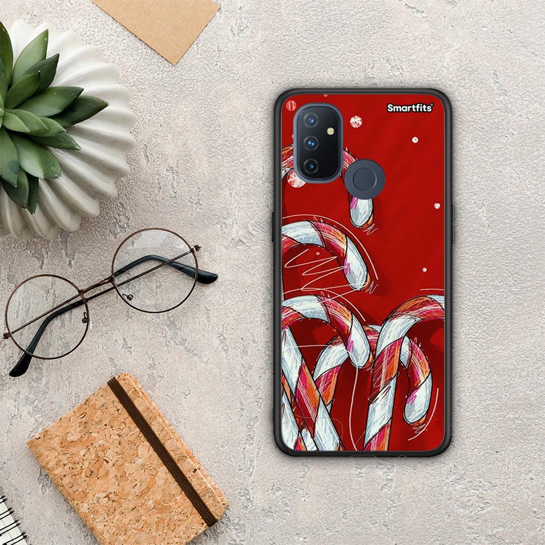 Candy Cane - OnePlus Nord N100 θήκη