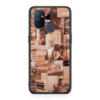 Thumbnail for OnePlus Nord N100 Collage You Can Θήκη Αγίου Βαλεντίνου από τη Smartfits με σχέδιο στο πίσω μέρος και μαύρο περίβλημα | Smartphone case with colorful back and black bezels by Smartfits