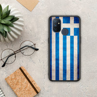 Thumbnail for Flag Greek - OnePlus Nord N100 θήκη