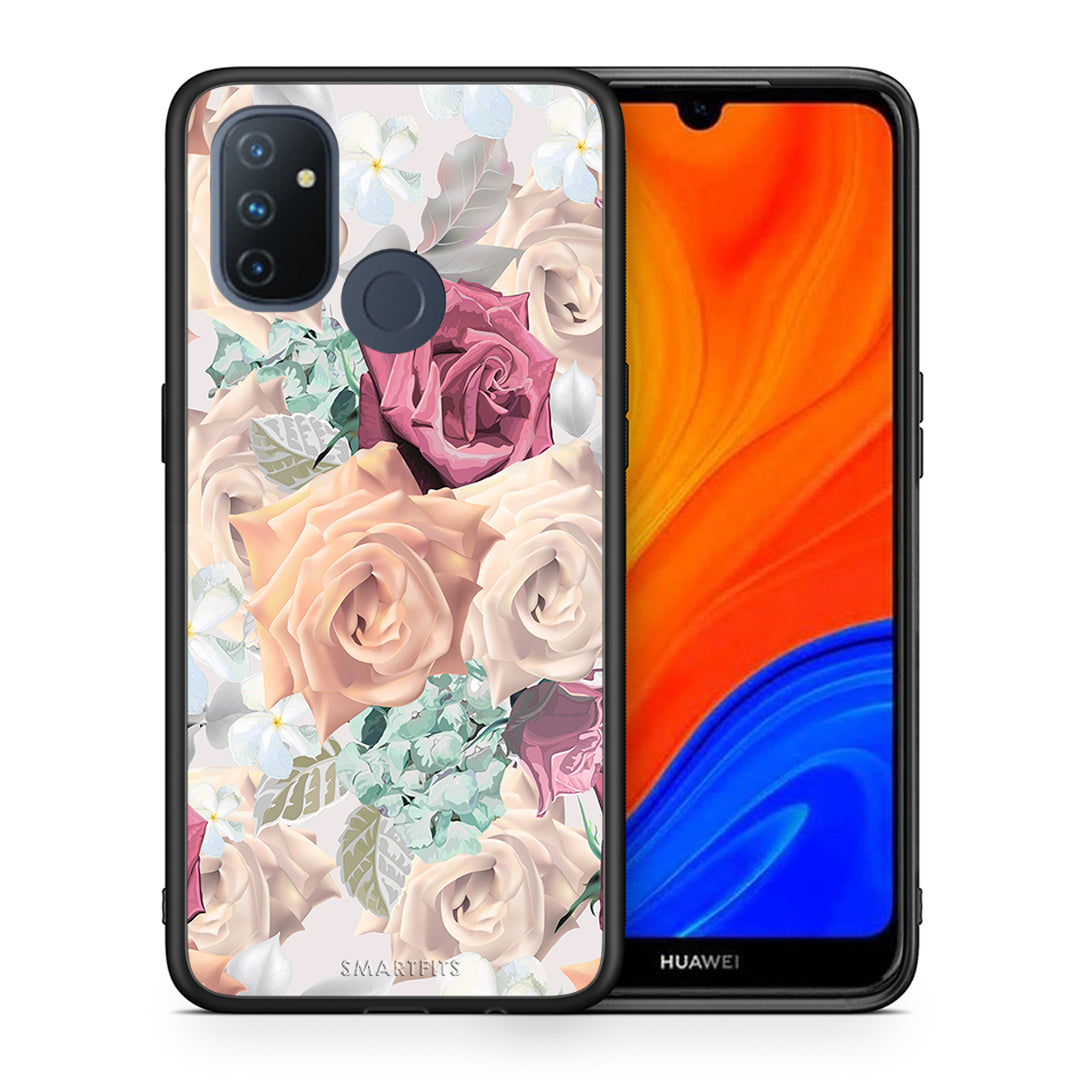 Θήκη OnePlus Nord N100 Bouquet Floral από τη Smartfits με σχέδιο στο πίσω μέρος και μαύρο περίβλημα | OnePlus Nord N100 Bouquet Floral case with colorful back and black bezels