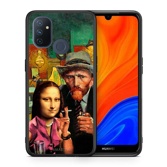 Θήκη OnePlus Nord N100 Funny Art από τη Smartfits με σχέδιο στο πίσω μέρος και μαύρο περίβλημα | OnePlus Nord N100 Funny Art case with colorful back and black bezels