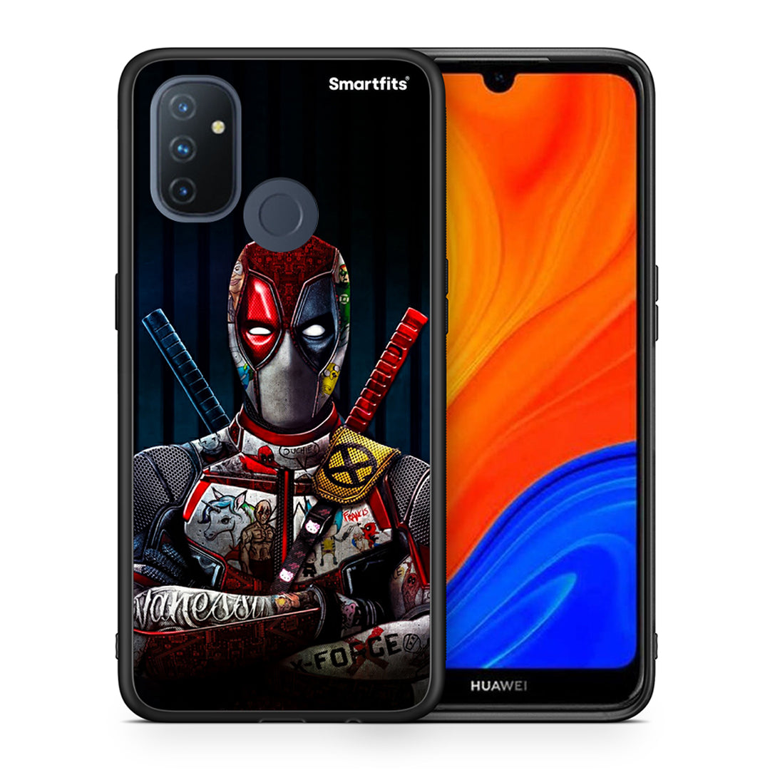 Θήκη OnePlus Nord N100 Funny Guy από τη Smartfits με σχέδιο στο πίσω μέρος και μαύρο περίβλημα | OnePlus Nord N100 Funny Guy case with colorful back and black bezels