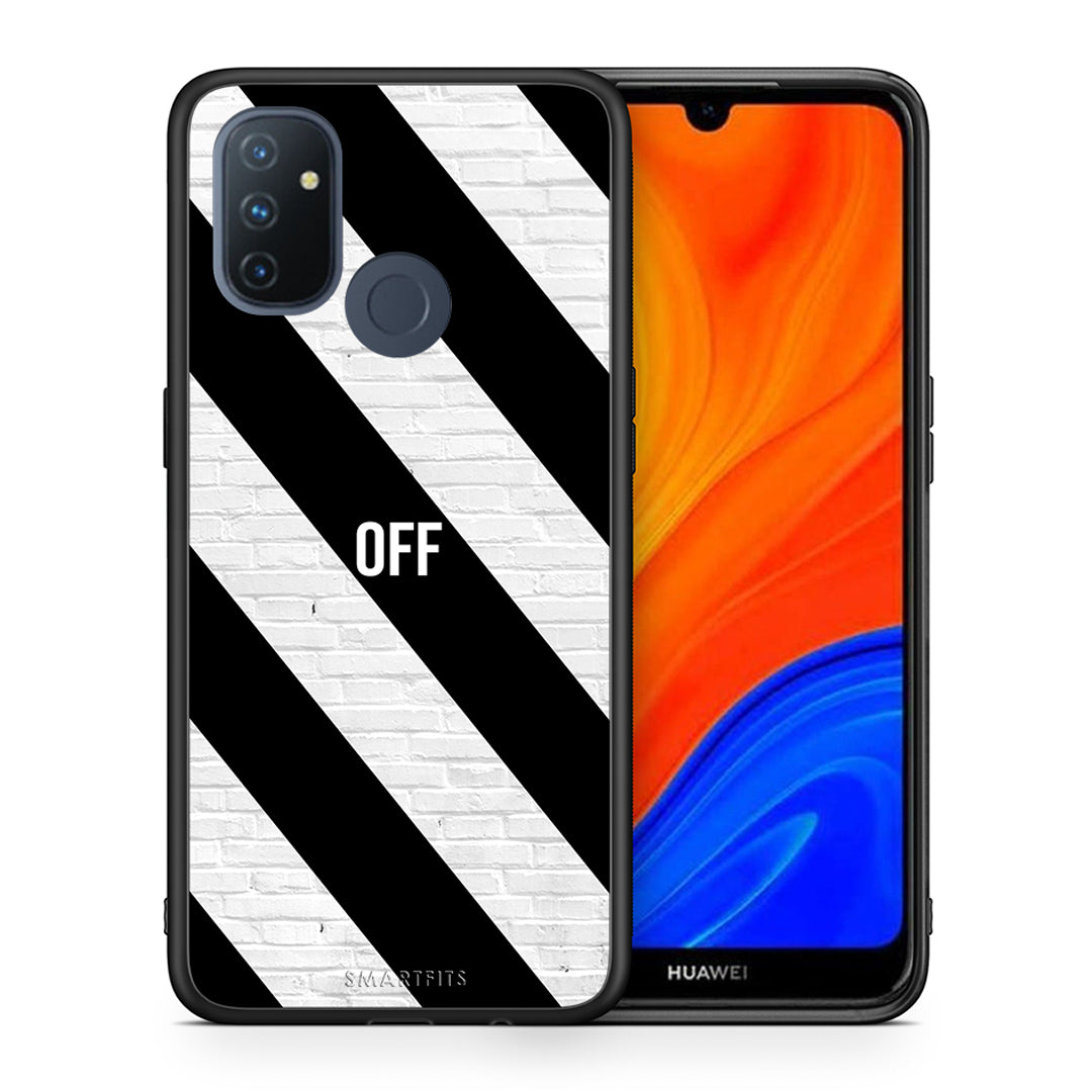 Θήκη OnePlus Nord N100 Get Off από τη Smartfits με σχέδιο στο πίσω μέρος και μαύρο περίβλημα | OnePlus Nord N100 Get Off case with colorful back and black bezels