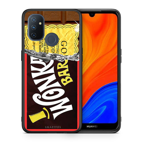 Θήκη OnePlus Nord N100 Golden Ticket από τη Smartfits με σχέδιο στο πίσω μέρος και μαύρο περίβλημα | OnePlus Nord N100 Golden Ticket case with colorful back and black bezels