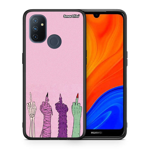 Θήκη OnePlus Nord N100 Halloween Be A Lady από τη Smartfits με σχέδιο στο πίσω μέρος και μαύρο περίβλημα | OnePlus Nord N100 Halloween Be A Lady case with colorful back and black bezels