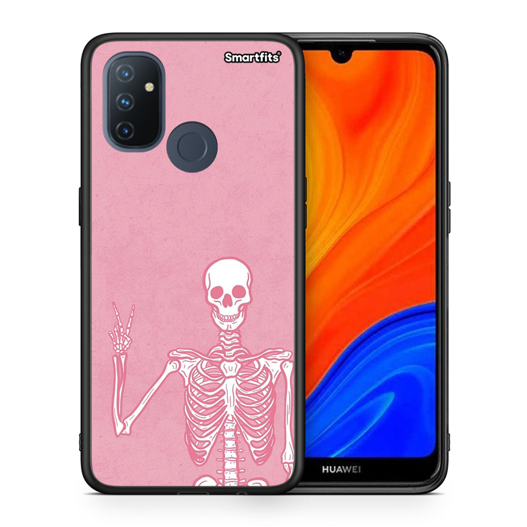 Θήκη OnePlus Nord N100 Halloween Motivation από τη Smartfits με σχέδιο στο πίσω μέρος και μαύρο περίβλημα | OnePlus Nord N100 Halloween Motivation case with colorful back and black bezels