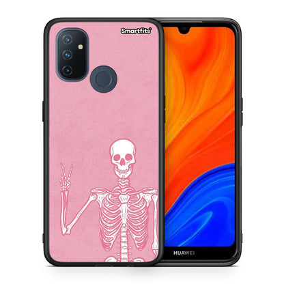 Θήκη OnePlus Nord N100 Halloween Motivation από τη Smartfits με σχέδιο στο πίσω μέρος και μαύρο περίβλημα | OnePlus Nord N100 Halloween Motivation case with colorful back and black bezels