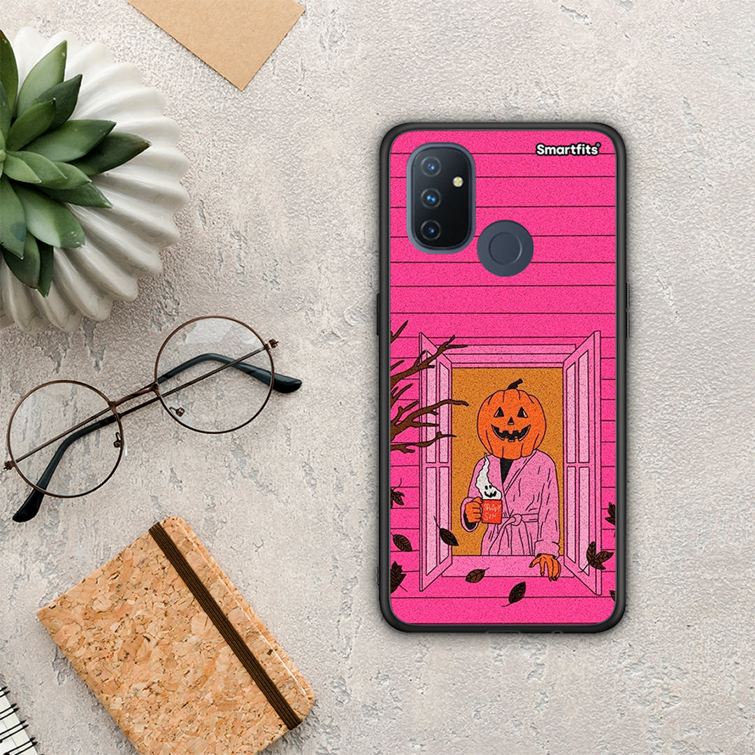 Halloween Pumpkin Lady - OnePlus Nord N100 θήκη