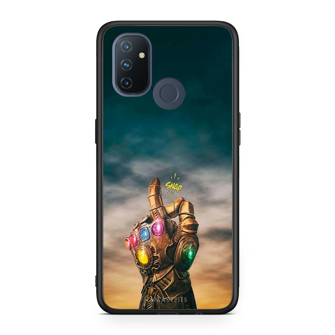 OnePlus Nord N100 Infinity Snap θήκη από τη Smartfits με σχέδιο στο πίσω μέρος και μαύρο περίβλημα | Smartphone case with colorful back and black bezels by Smartfits