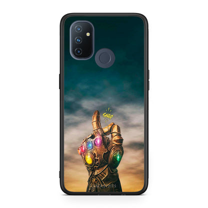 OnePlus Nord N100 Infinity Snap θήκη από τη Smartfits με σχέδιο στο πίσω μέρος και μαύρο περίβλημα | Smartphone case with colorful back and black bezels by Smartfits
