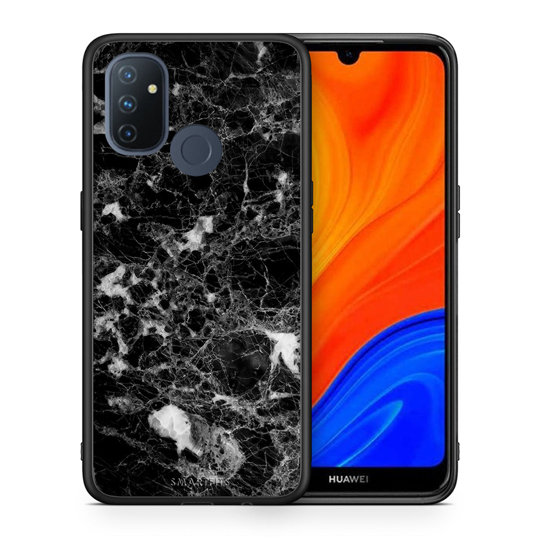 Θήκη OnePlus Nord N100 Male Marble από τη Smartfits με σχέδιο στο πίσω μέρος και μαύρο περίβλημα | OnePlus Nord N100 Male Marble case with colorful back and black bezels
