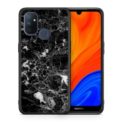 Θήκη OnePlus Nord N100 Male Marble από τη Smartfits με σχέδιο στο πίσω μέρος και μαύρο περίβλημα | OnePlus Nord N100 Male Marble case with colorful back and black bezels
